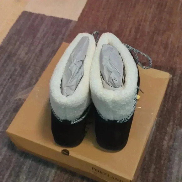 Portland Boot Company Women's Faux Shearling Winter Boots - Picture 4 of 6